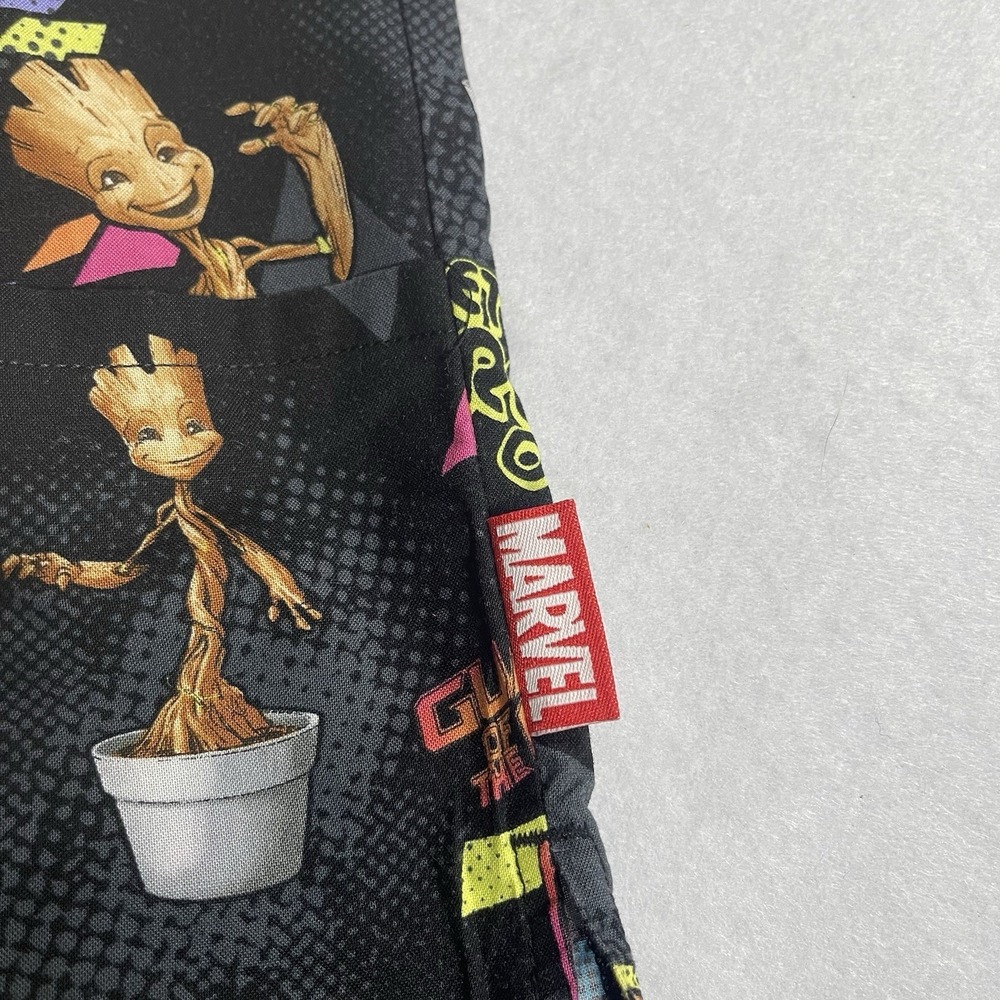 Marvel Guardians of the Galaxy Groot Button Up Shirt Large 100% Cotton - Picture 5 of 7